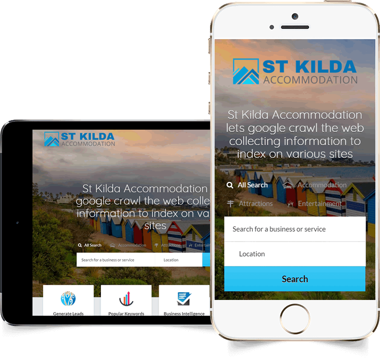 St Kilda Accommodation displayed beautifully on multiple devices